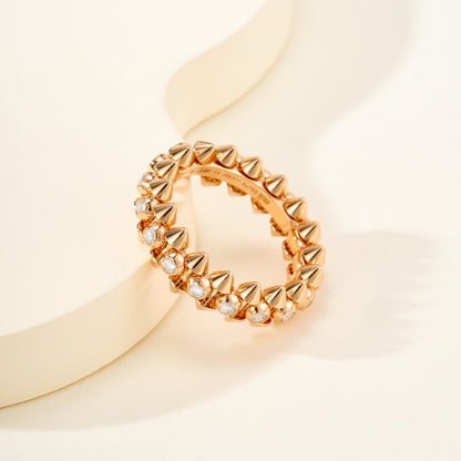 [Kaelin Vow]CLASH 6.8MM DIAMOND MEDIUM RING