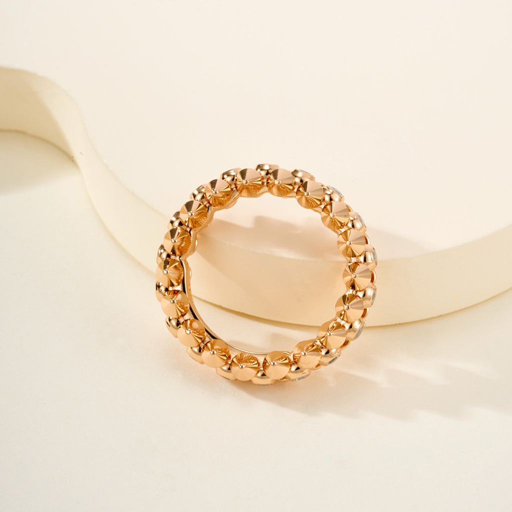 [Kaelin Vow]CLASH 6.8MM DIAMOND MEDIUM RING