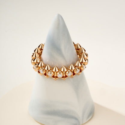 [Kaelin Vow]CLASH 6.8MM DIAMOND MEDIUM RING