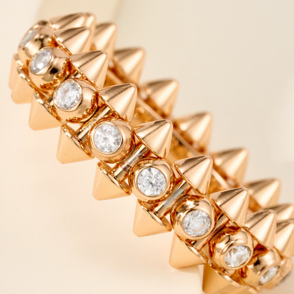 [Kaelin Vow]CLASH 6.8MM DIAMOND MEDIUM RING