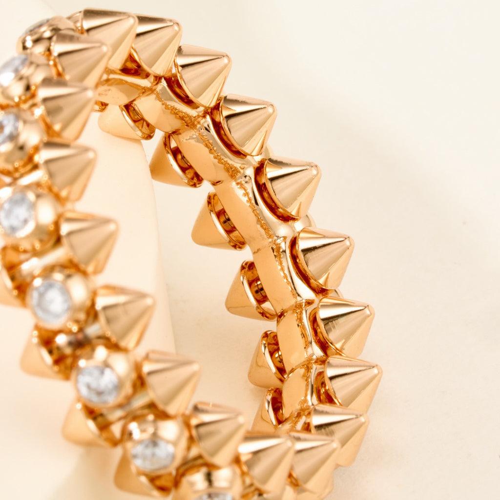 [Kaelin Vow]CLASH 6.8MM DIAMOND MEDIUM RING