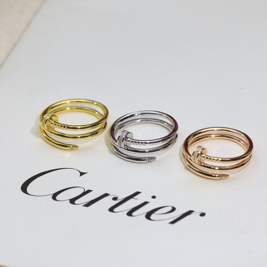[Kaelin Vow]JUSTE RING 4.8MM HALF DIAMOND
