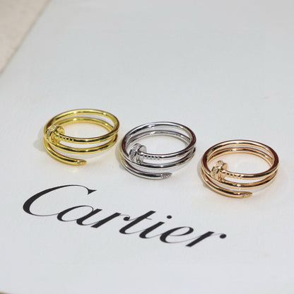[Kaelin Vow]JUSTE RING 4.8MM HALF DIAMOND