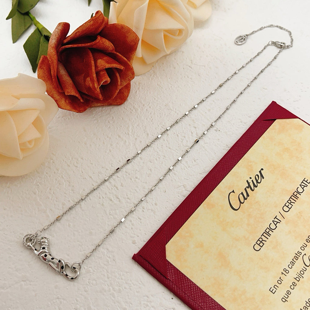[Kaelin Vow]PANTHERE FULL DIAMOND NECKLACE