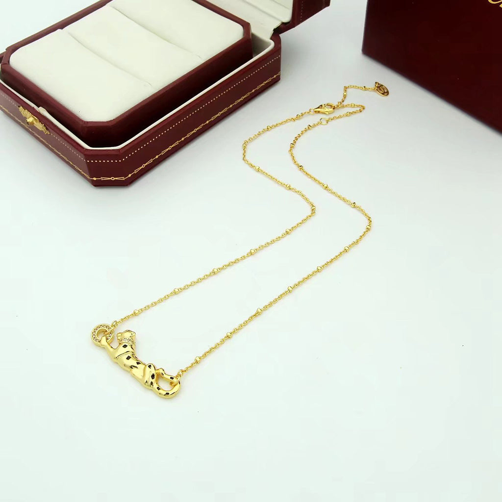 [Kaelin Vow]PANTHERE FULL DIAMOND NECKLACE