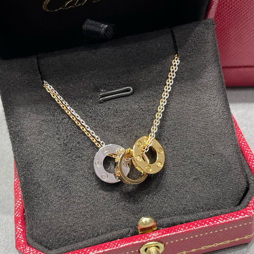 [Kaelin Vow]LOVE 6 DIAMOND PENDANT NECKLACE