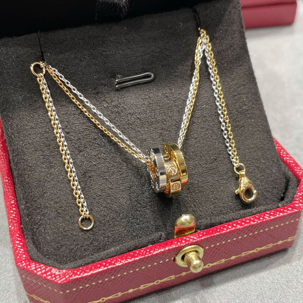[Kaelin Vow]LOVE 6 DIAMOND PENDANT NECKLACE