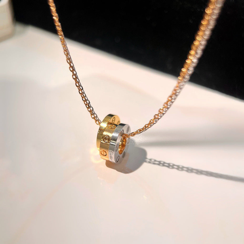 [Kaelin Vow]LOVE 6 DIAMOND PENDANT NECKLACE