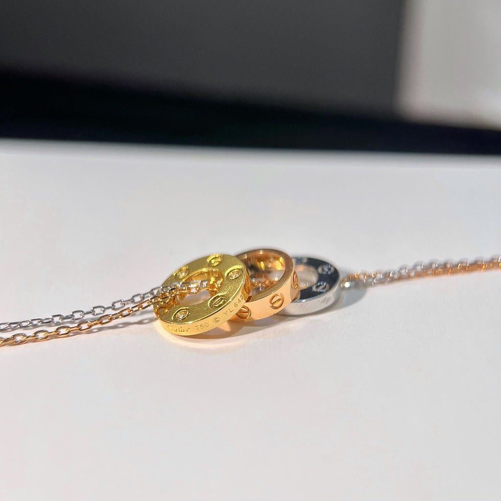 [Kaelin Vow]LOVE 6 DIAMOND PENDANT NECKLACE
