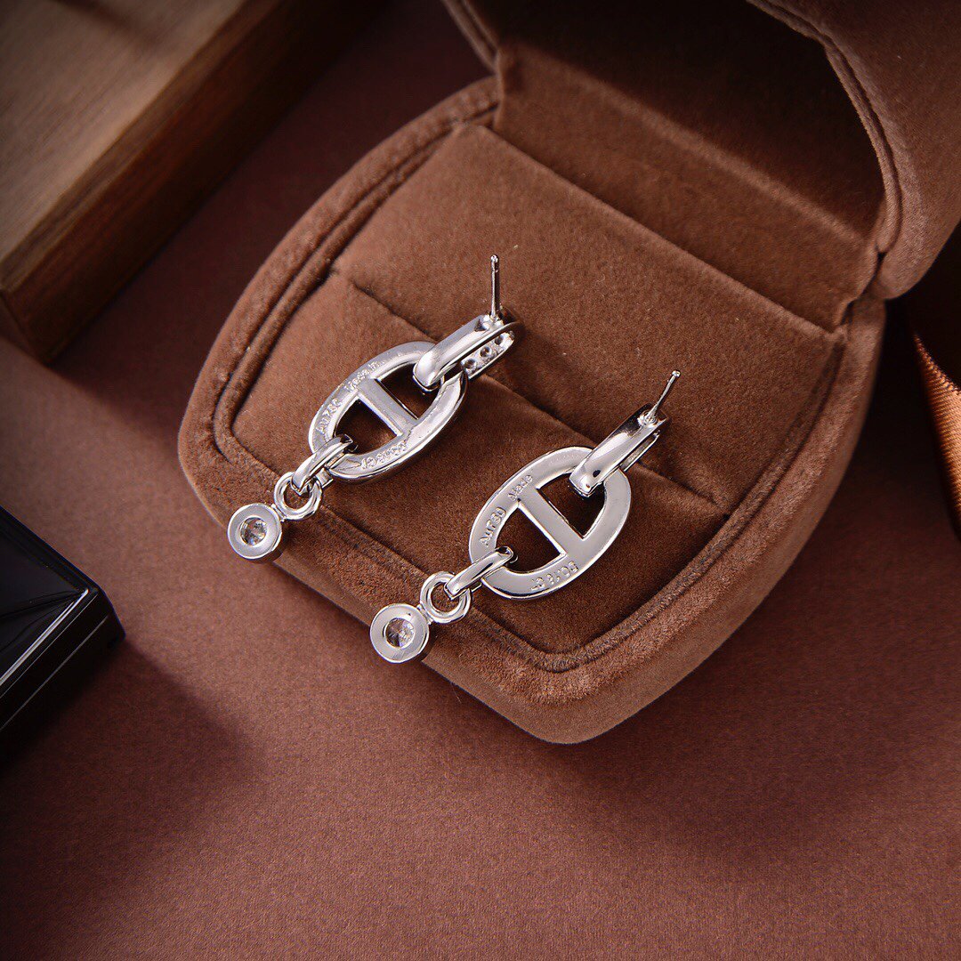 [Kaelin Vow]HM CHAINE DIAMOND EARRINGS