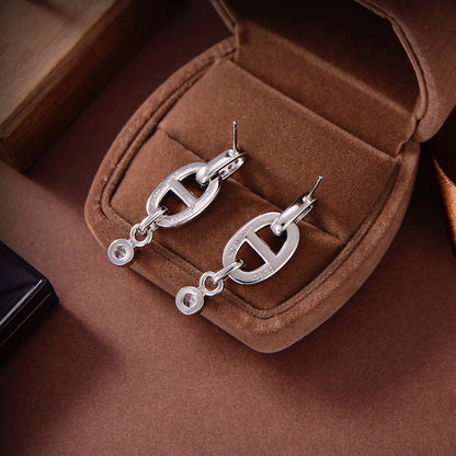 [Kaelin Vow]HM CHAINE DIAMOND EARRINGS