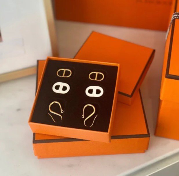 [Kaelin Vow]HM O'MAILLON GOLD EARRINGS