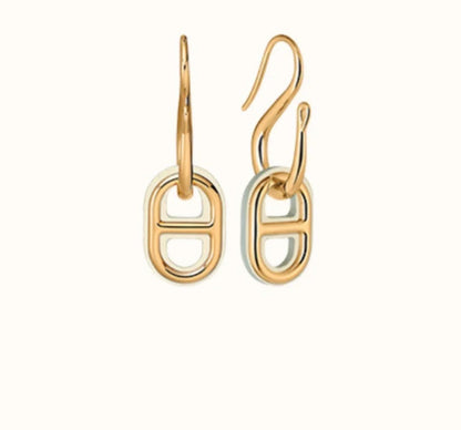 [Kaelin Vow]HM O'MAILLON GOLD EARRINGS
