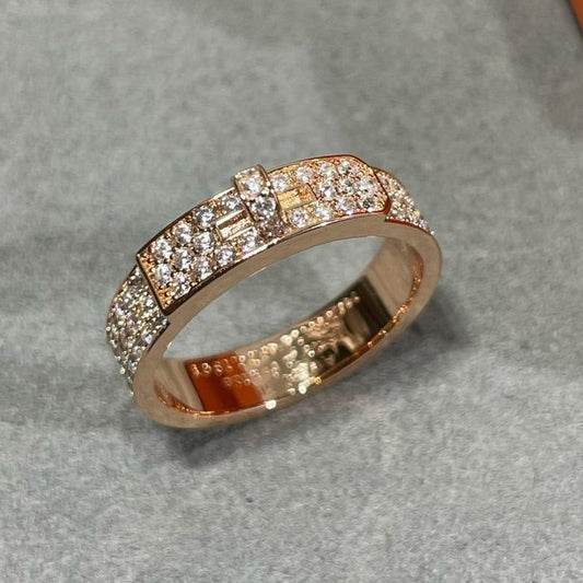 [Kaelin Vow]KELLY RING AUS ROSÉGOLD MIT DIAMANTEN