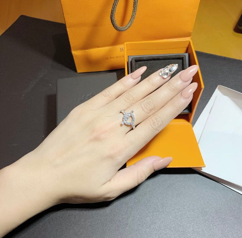 [Kaelin Vow]ECHAPPEE RING SILBER DIAMANT