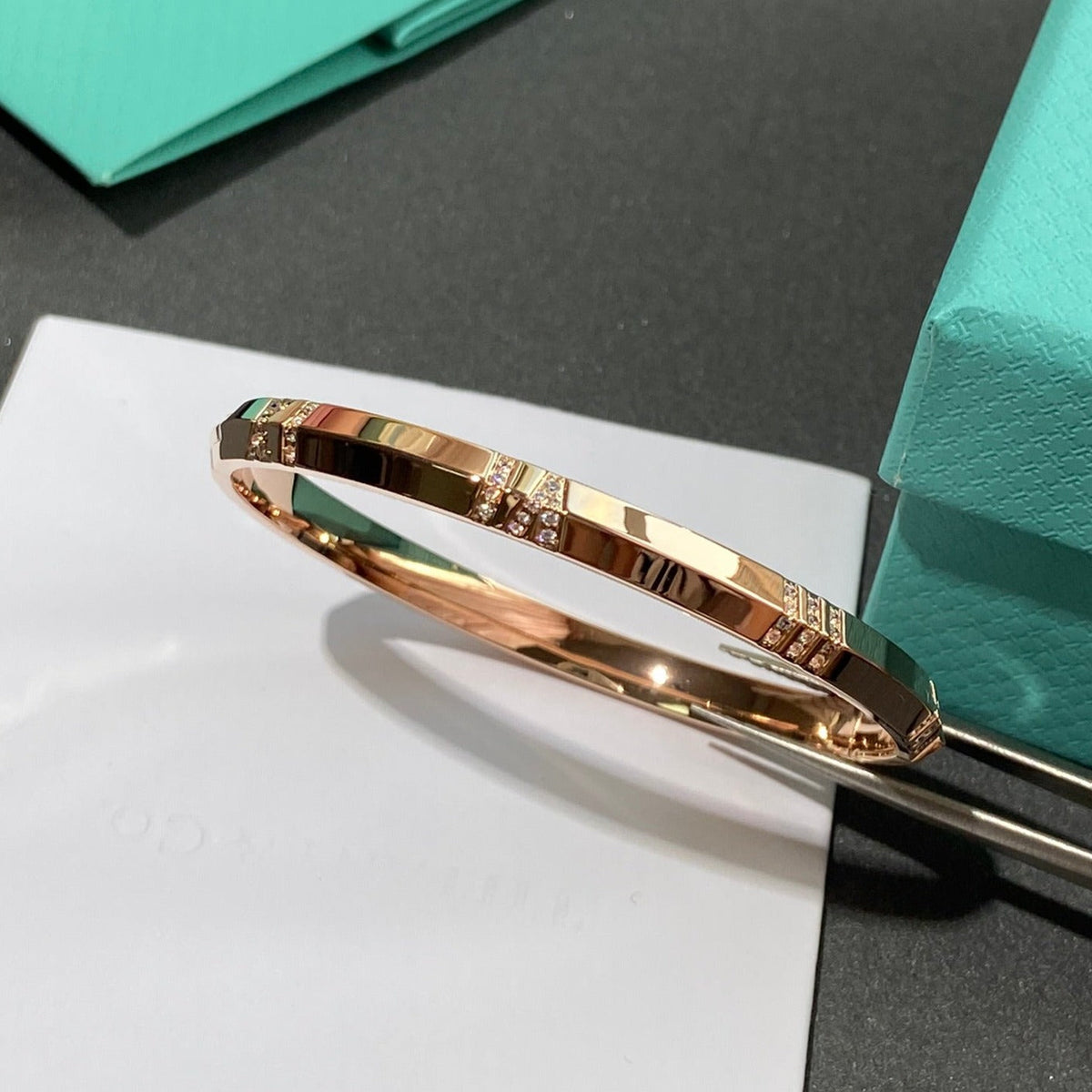 [Kaelin Vow]ATLAS X PINK GOLD BRACELET