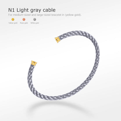 [Kaelin Vow]FORCE SERIES BRACELET CABLES 50 CHOICES (DIY SELECTION)