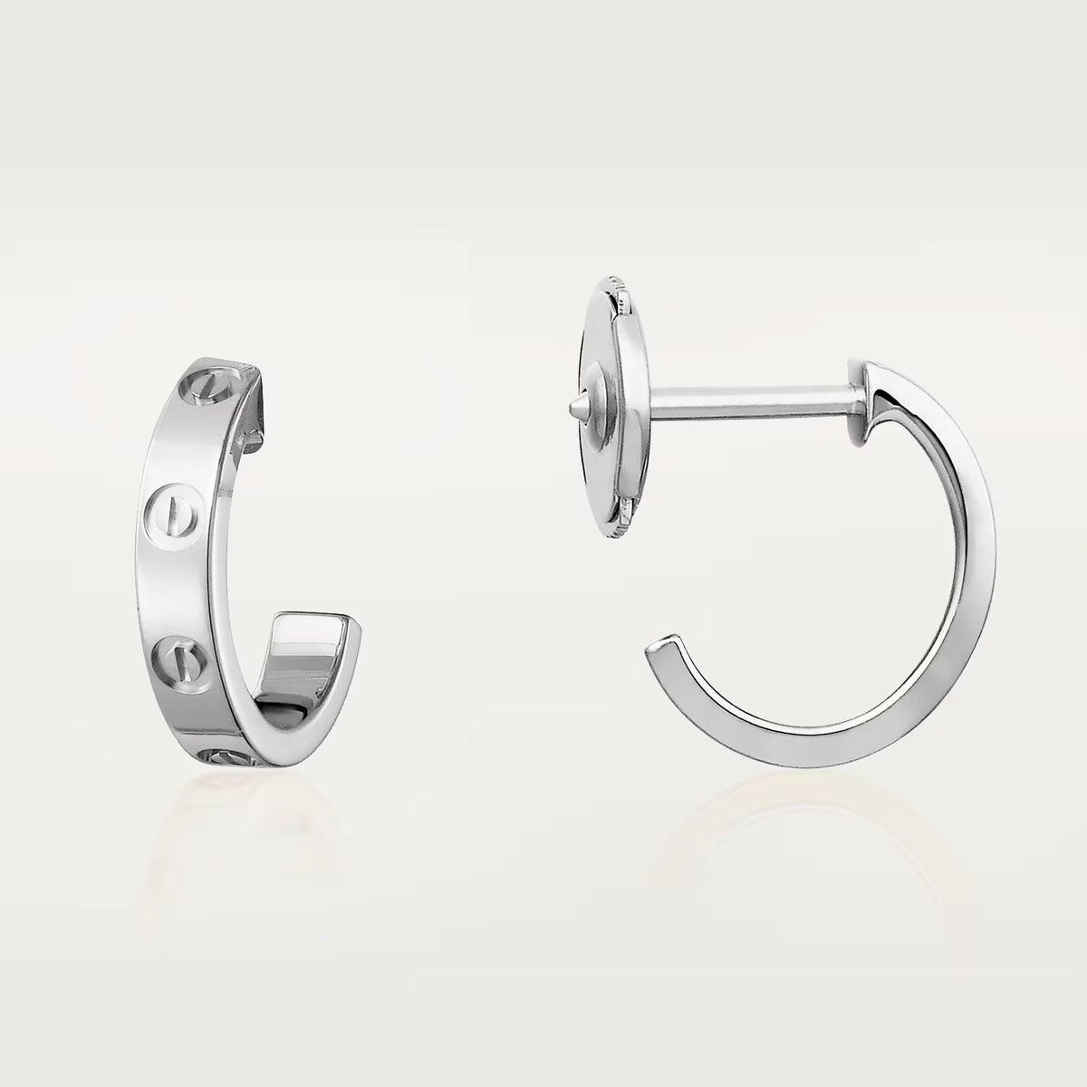 [Kaelin Vow]LOVE EARRINGS 2.65 MM NO DIAMOND SMALL