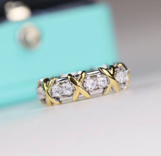 [Kaelin Vow]Classic Gold Diamond Ring
