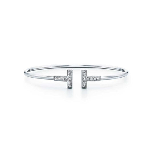 [Kaelin Vow]T BRACELET 1.8MM DIAMOND SILVER