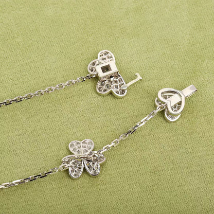 [Kaelin Vow]FRIVOLE SILVER 9 FLOWERS NECKLACE