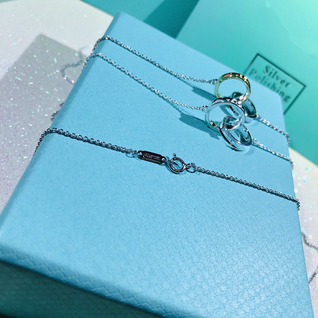 [Kaelin Vow]INTERLOCKING CIRCLES PENDANT SMALL NECKLACE