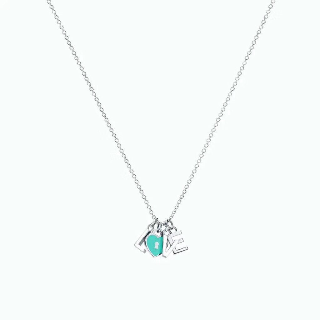 [Kaelin Vow]COLLAR LOVE PLATA NECKLACE