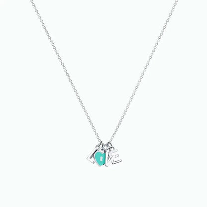 [Kaelin Vow]COLLAR LOVE PLATA NECKLACE