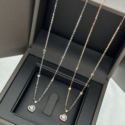 [Kaelin Vow]JOY HEART DIAMOND NECKLACE