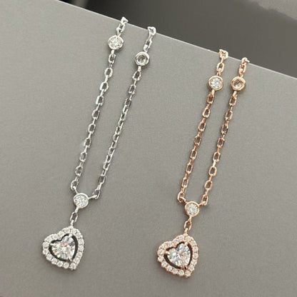 [Kaelin Vow]JOY HEART DIAMOND NECKLACE