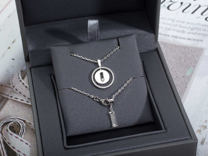 [Kaelin Vow]LUCKY MOVE PM NECKLACE SILVER DIAMOND