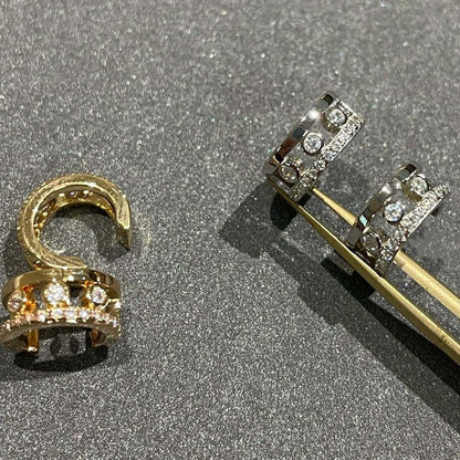 [Kaelin Vow]MOVE ROMANE EARRINGS DIAMOND