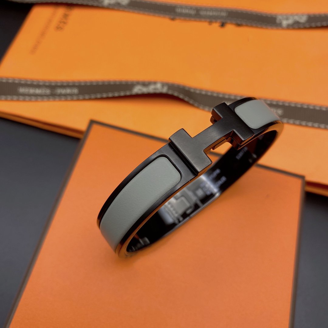 [Kaelin Vow]CLIC HM SO BLACK GREY BRACELET