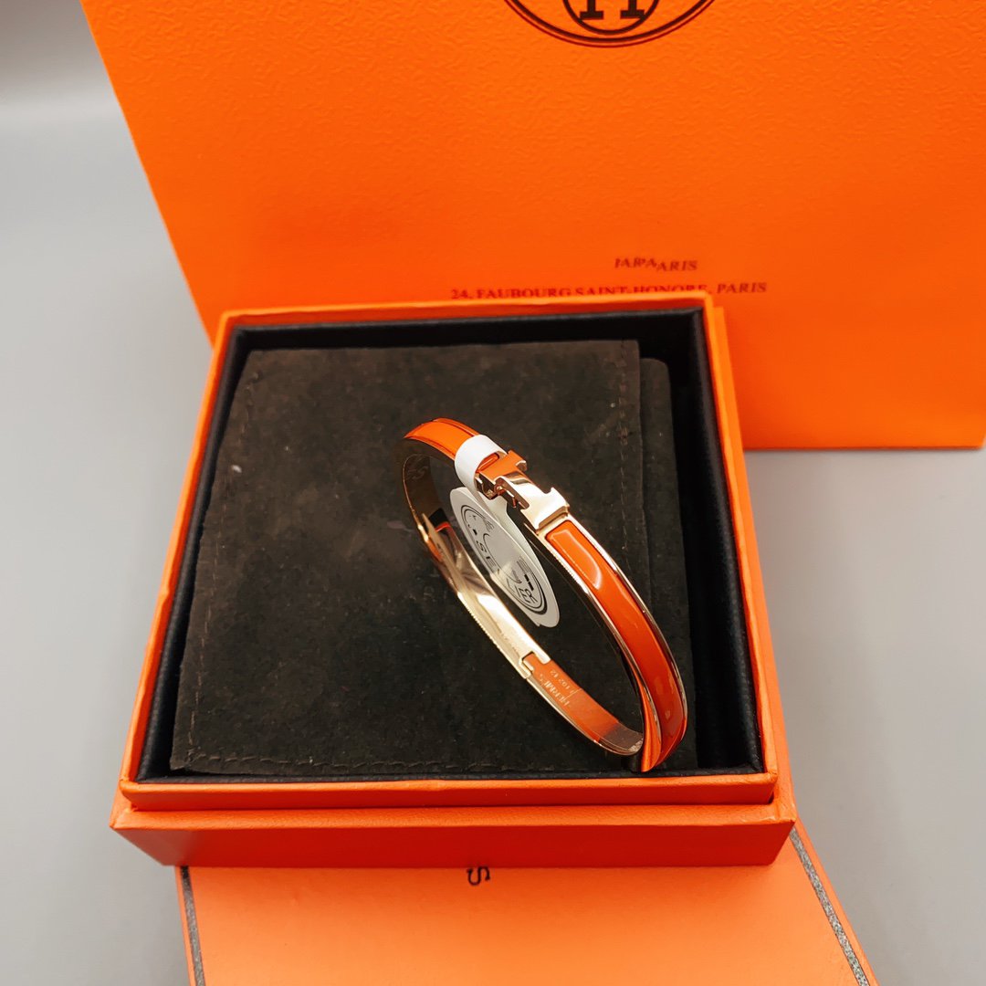 [Kaelin Vow]CLASSIC HM CLIC RED 8MM ENAMEL BRACELET