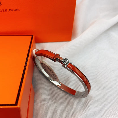 [Kaelin Vow]CLASSIC HM CLIC RED 8MM ENAMEL BRACELET