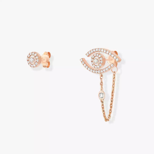[Kaelin Vow]Lucky Eye Diamond Earrings