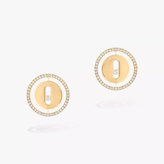 [Kaelin Vow]Lucky Move Diamond Earrings