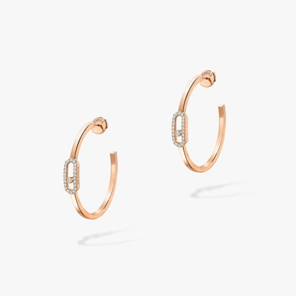 [Kaelin Vow]CREOLES MOVE UNO PM DIAMOND EARRINGS