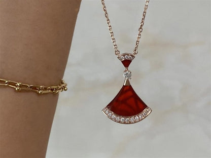 [Kaelin Vow]DREAM NECKLACE CARNELIAN DIAMOND