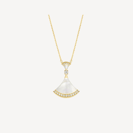 [Kaelin Vow]DREAM NECKLACE MOP GOLD DIAMOND