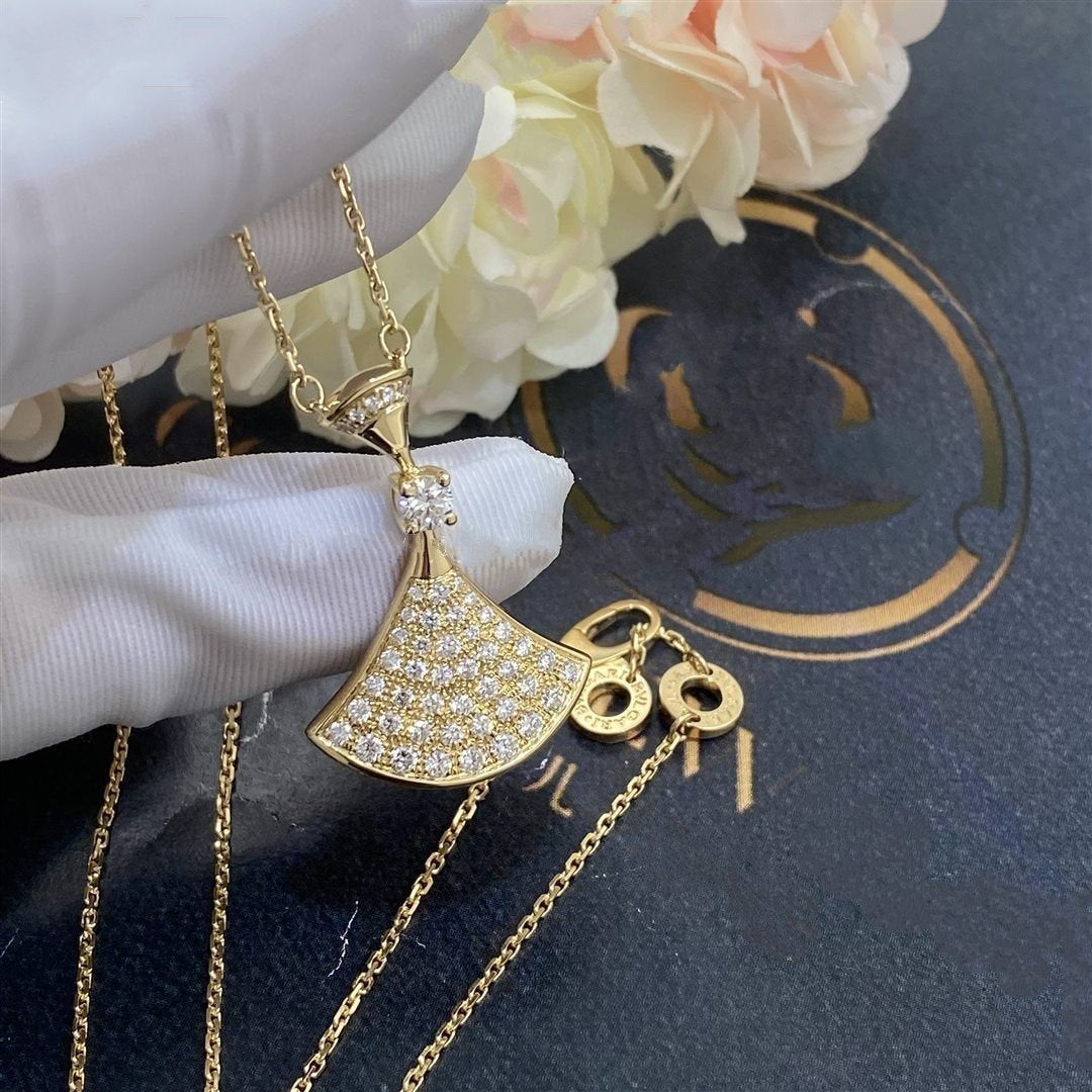 [Kaelin Vow]DREAM NECKLACE GOLD FULL DIAMOND