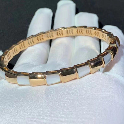 [Kaelin Vow]SERPENTI BRACELET PINK GOLD MOP