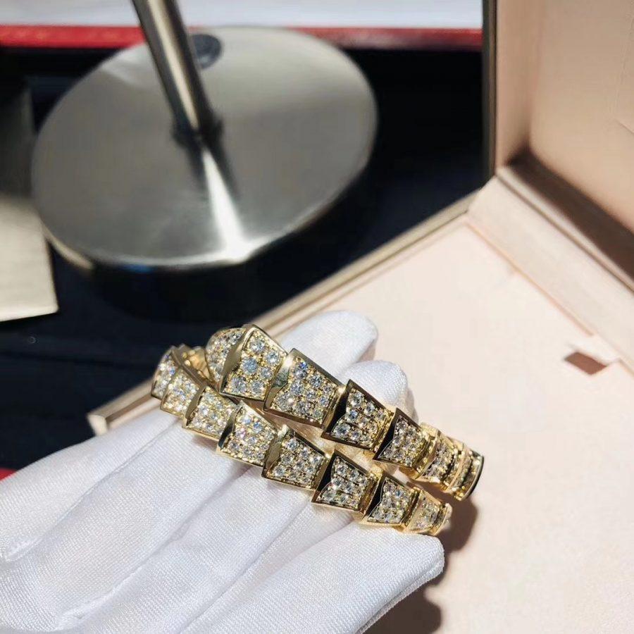 [Kaelin Vow]SERPENTI BRACELET 8MM GOLD DIAMOND