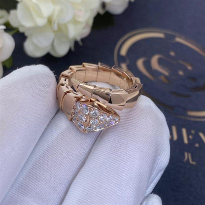 [Kaelin Vow]SERPENTI RING ROSÉGOLD DIAMANT