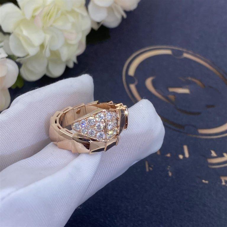 [Kaelin Vow]SERPENTI RING ROSÉGOLD DIAMANT