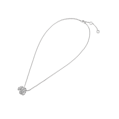 [Kaelin Vow]SERPENTI  NECKLACE DOUBLE RING DIAMOND
