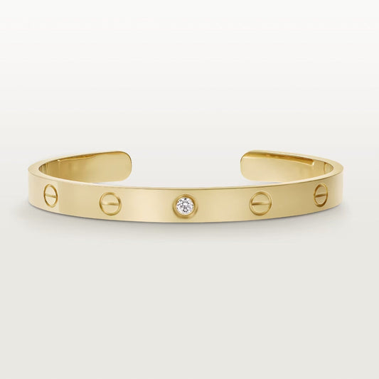 [Kaelin Vow] LOVE-ARMBAND 6,1 MM 1 DIAMANT OFFENER REIF