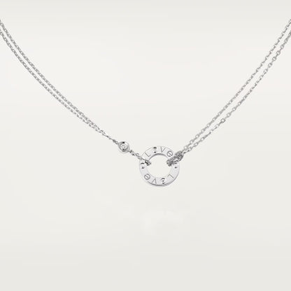 [Kaelin Vow] LIEBESHALSKETTE 16 MM 2 DIAMANTEN