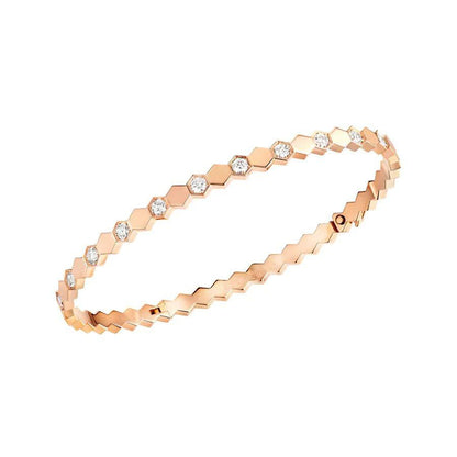 [Kaelin Vow]BEE LOVE PINK GOLD DIAMOND BRACELET