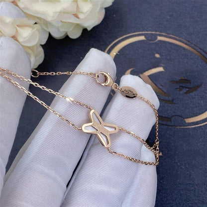 [Kaelin Vow]JEUX BRACELET WHITE MOP PINK GOLD 1 DIAMOND